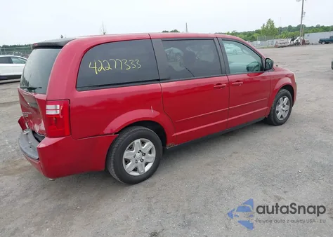 2009 Dodge Grand Caravan Se из США, поврежденный, VIN 2D8HN44E19R533142